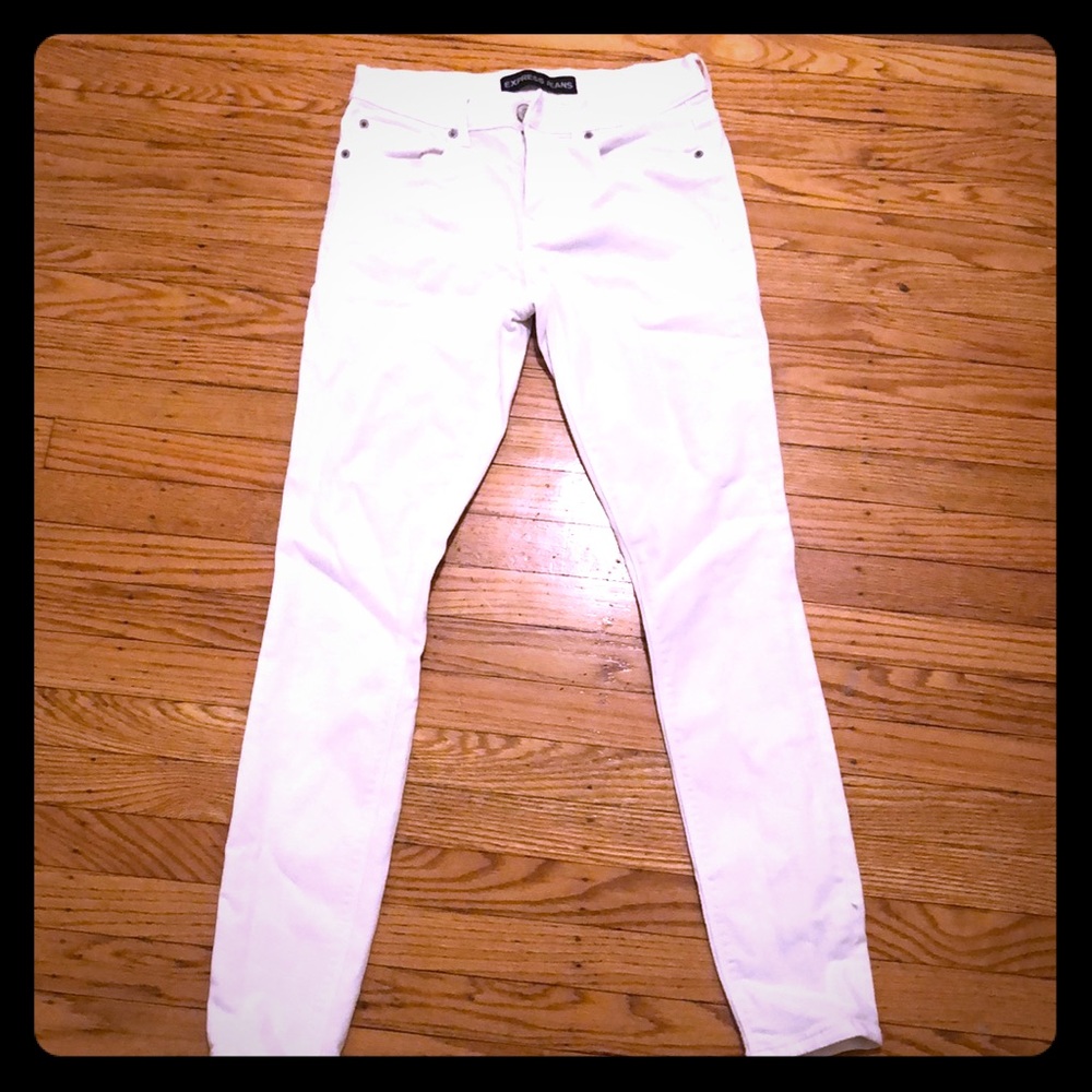 White jeans